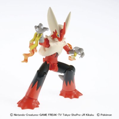 宝可梦拼装模型收藏 系列编号37 特选系列 超级火焰鸡