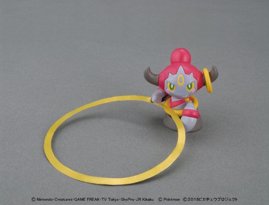 宝可梦拼装模型系列 宝可梦电影 胡帕+洛奇亚+皮卡丘 套装