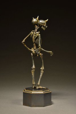 KT Project KT-005 竹谷隆之自在置物 骸骨 铁锖地调