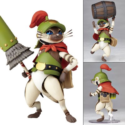 Vulcanlog(ヴァルカン-ログ) 005『怪物猎人』モンハンリボ 战斗猫 (ブレイブネコ系列)