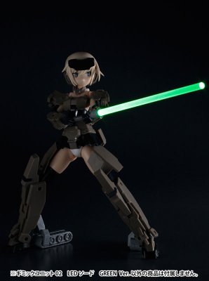 M.S.G 模型改造工具 M.S.G 巨神机甲 机关组件02 LED光剑 绿色 Ver.