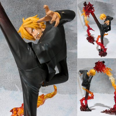 Figuarts ZERO 海贼王 山治 -Battle Ver.恶魔风脚 画龙点睛shot