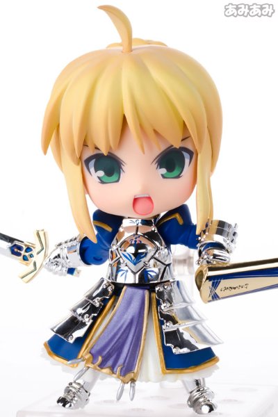 粘土人 #250 命运之夜 骑士 SABER 超级移动版 10周年版