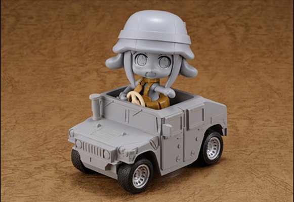 粘土人 #196 魔法の海兵队员ぴくせる☆まりたん 艾米酱 Desert ver.