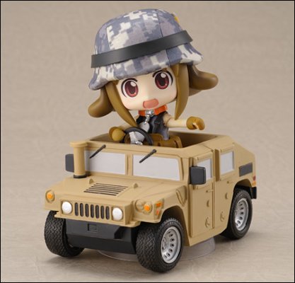 粘土人 #196 魔法の海兵队员ぴくせる☆まりたん 艾米酱 Desert ver.