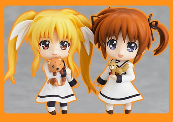 粘土人 #254 魔法少女奈叶 电影2 A的艺术 & 菲特·泰斯塔罗沙 私立圣祥大付属小学校制服