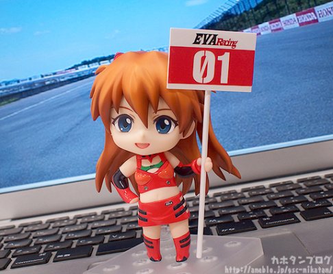 粘土人 #468 EVA 新世纪福音战士 惣流·明日香·兰格雷 EVA赛车服