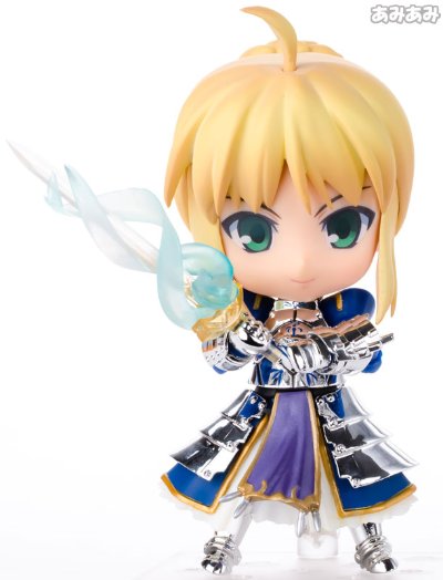 粘土人 #250 命运之夜 骑士 SABER 超级移动版 10周年版