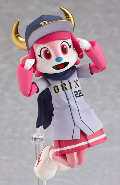 figma #EX-010 欧力士野牛棒球队官方吉祥物 猛牛贝尔 客场版