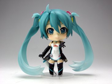 粘土人 #172a VOCALOID 初音未来 赛车手2011版