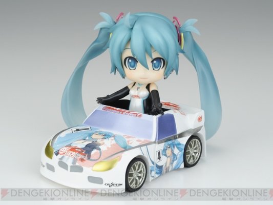 粘土人 #172a VOCALOID 初音未来 赛车手2011版