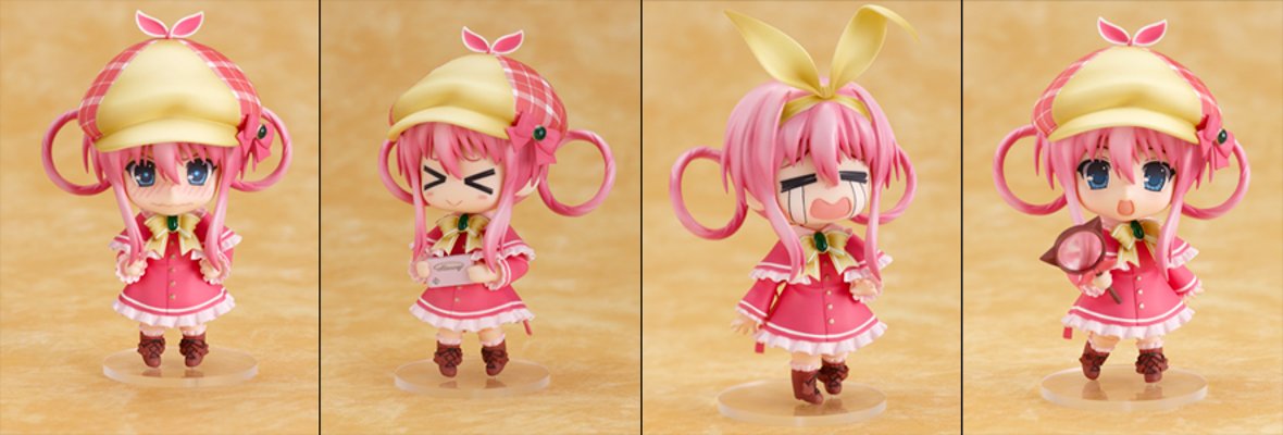 粘土人 #122 侦探歌剧米尔基福尔摩斯 夏洛克・谢林福特