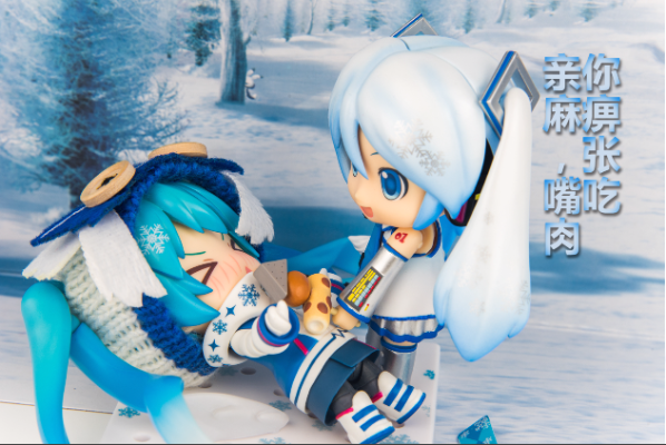 粘土人#570 初音未来 雪未来 Snow Owl