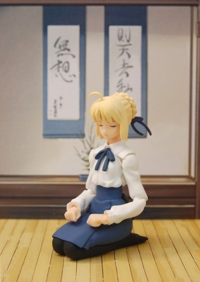 figma #50 Fate/Stay Night SABER 私服ver. 