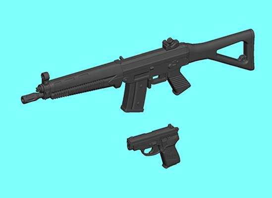 SIG SG551 and SIG SAUER P239 Set