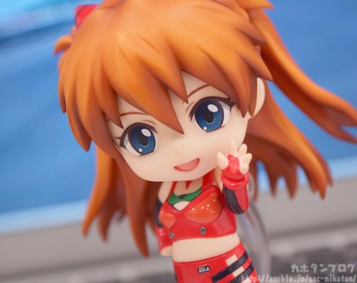 粘土人 #468 EVA 新世纪福音战士 惣流·明日香·兰格雷 EVA赛车服
