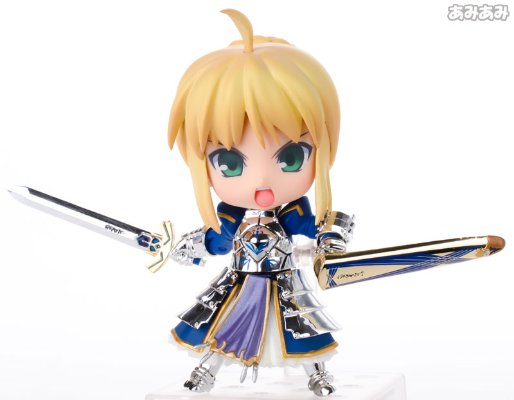 粘土人 #250 命运之夜 骑士 SABER 超级移动版 10周年版
