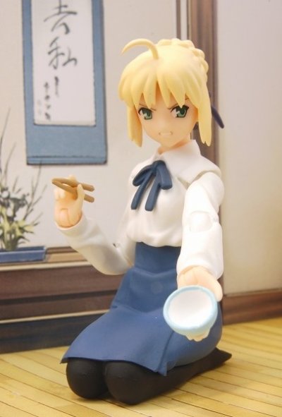figma #50 Fate/Stay Night SABER 私服ver. 