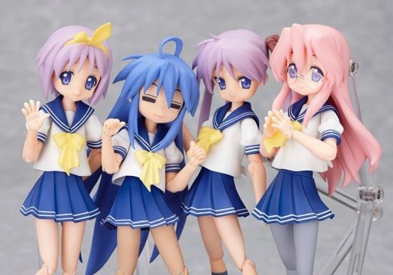 figma#046 幸运星 动画版 高良美幸 夏季校服