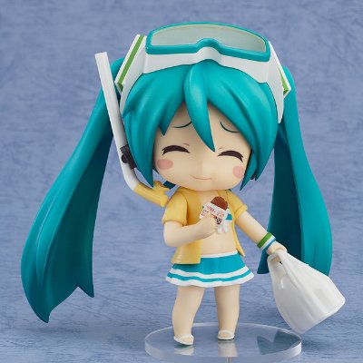 粘土人 #339a VOCALOID 初音未来 全家便利店 2013 ver. 泳装版