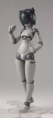 机械新人类 MMM素体 沙姆洛克 浅灰色