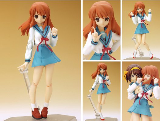 figma#006 凉宫春日的忧郁 朝比奈实玖榴 校服