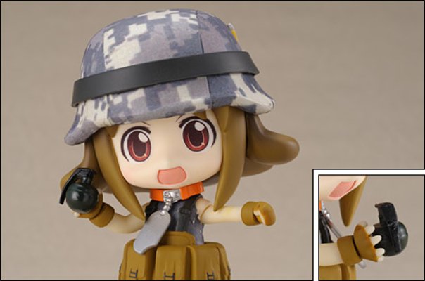 粘土人 #196 魔法の海兵队员ぴくせる☆まりたん 艾米酱 Desert ver.