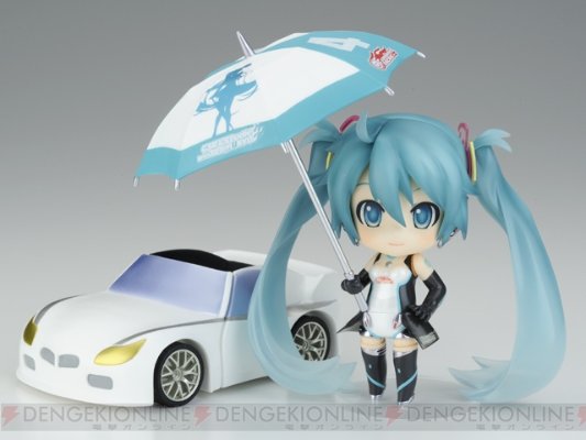 粘土人 #172a VOCALOID 初音未来 赛车手2011版