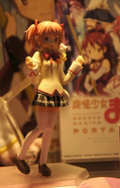 figma #SP-39 魔法少女小圆 鹿目圆香|キュゥべえ 制服ver. 