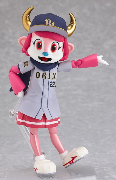 figma #EX-010 欧力士野牛棒球队官方吉祥物 猛牛贝尔 客场版