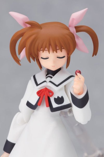 figma #SP-7 魔法少女奈叶 エース&魔法少女奈叶 A's PORTABLE - THE BATTLE OF ACES - 高町 なのは|尤诺・斯克莱亚 School Uniform 