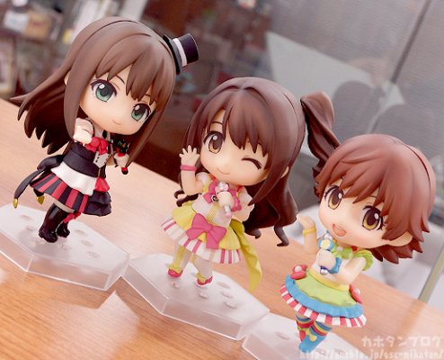 粘土人 粘土人こーで 偶像大师灰姑娘女孩 岛村卯月 マイファーストスターコーデ