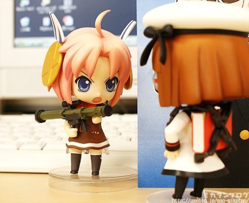 粘土人 #056a 魔法海军陆战队员 像素☆玛利坦玛利坦 战斗突击版