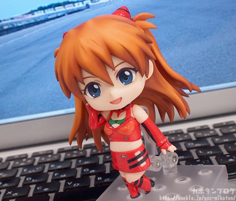粘土人 #468 EVA 新世纪福音战士 惣流·明日香·兰格雷 EVA赛车服