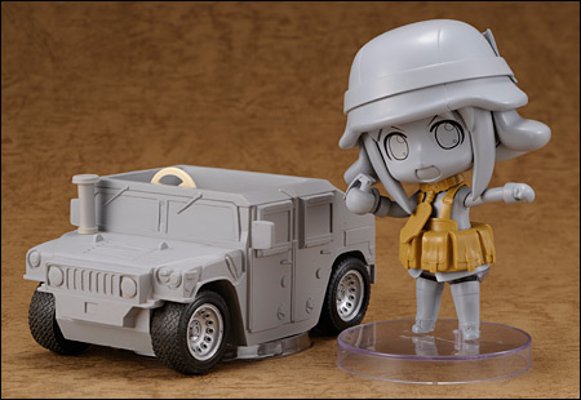 粘土人 #196 魔法の海兵队员ぴくせる☆まりたん 艾米酱 Desert ver.