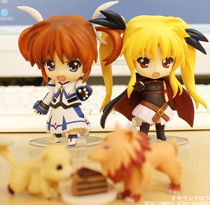 粘土人 #099 魔法少女奈叶 The MOVIE 1st & 菲特