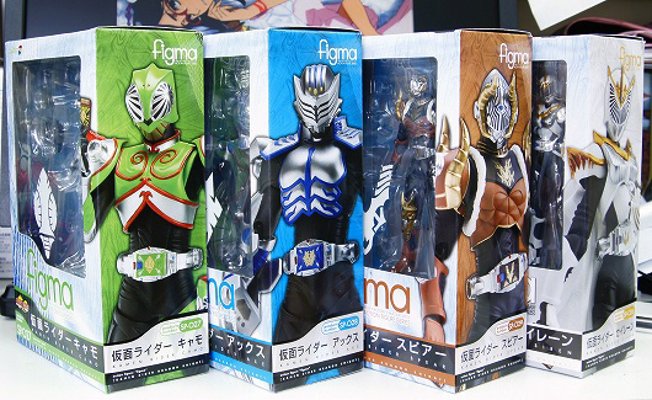 figma #SP-27 カメンRider 龙骑士 仮面Riderキャモ 