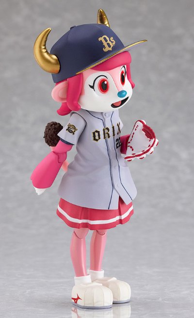 figma #EX-010 欧力士野牛棒球队官方吉祥物 猛牛贝尔 客场版