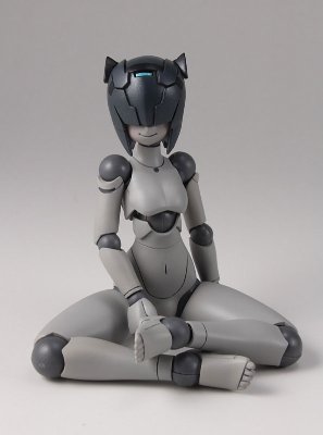 机械新人类 MMM素体 沙姆洛克 浅灰色