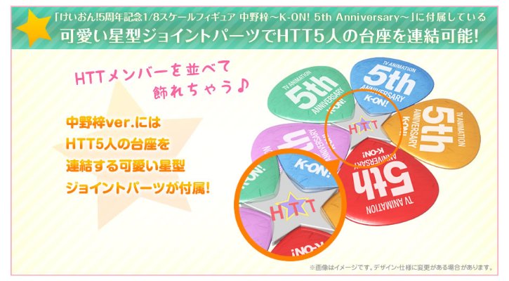 轻音少女！ 平沢唯 5周年纪念