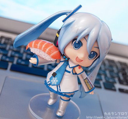 粘土人 #549 雪未来打油