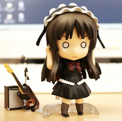 粘土人 #101 轻音少女！秋山澪 ＆ 田井中律 舞台套装