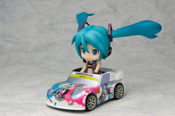 粘土人 #75 GOOD SMILE Racing&VOCALOID 初音未来 White Ver. Racing Queen