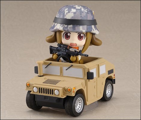 粘土人 #196 魔法の海兵队员ぴくせる☆まりたん 艾米酱 Desert ver.