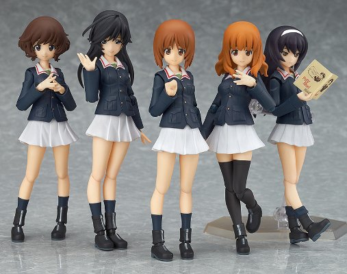 figma#EX-031 少女与战车 鮟鱇队套装