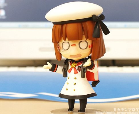 粘土人 #096-A 魔法海军陆战队くせる☆まりたん じえいたん  海洋版本>