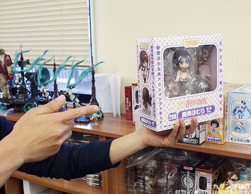 粘土人 #208 魔法少女小圆 晓美焰 学校统一版