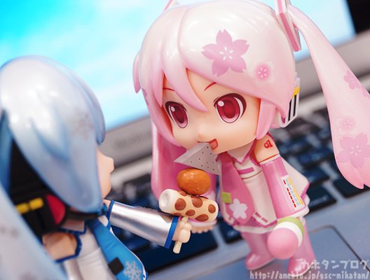 粘土人 #549 雪未来打油