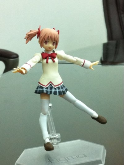 figma #SP-39 魔法少女小圆 鹿目圆香|キュゥべえ 制服ver. 