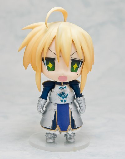 粘土人 #034 フェイト／ステイ骑士&幸运星 泉此方 Saber 角色扮演